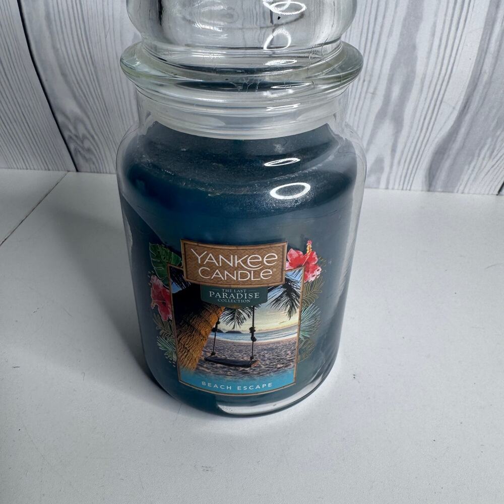 Yankee Candle The Last Paradise Collection Beach Escape Large 22oz Jar NEW